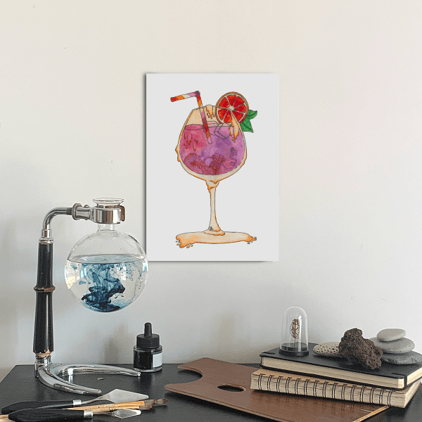 Affiche A4 LGBTQ+ | Lesbian Glass