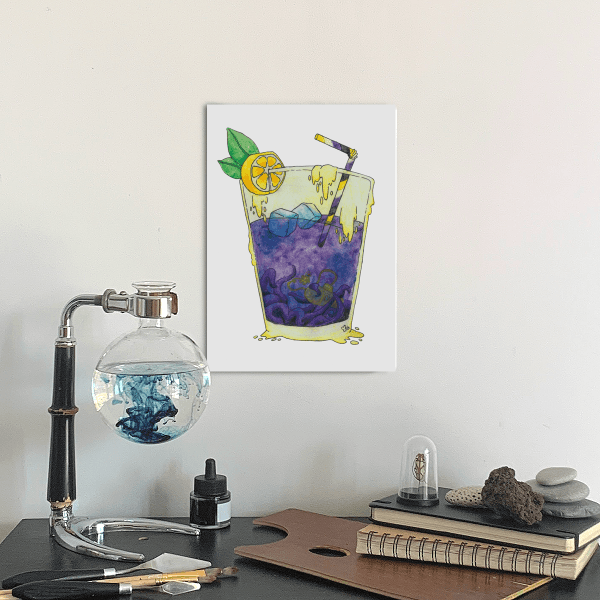 Affiche A4 LGBTQ+ | Non binary Glass