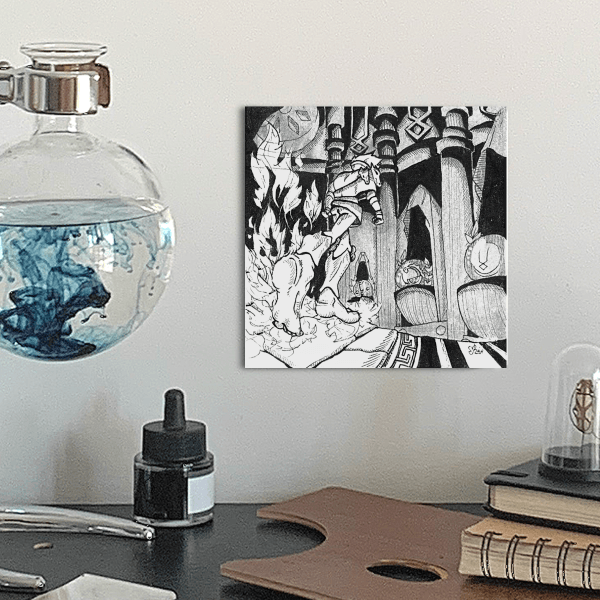 Affiche 15x15 Jeu vidéo | Chemin de Zagreus