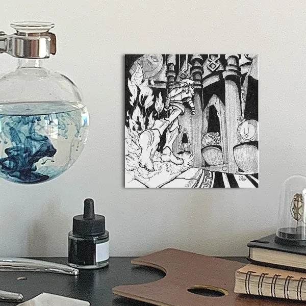 Affiche 15x15 Jeu vidéo | Chemin de Zagreus
