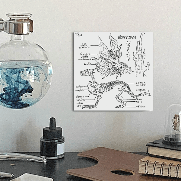 Affiche 15x15 Jeu vidéo | Mizutsune