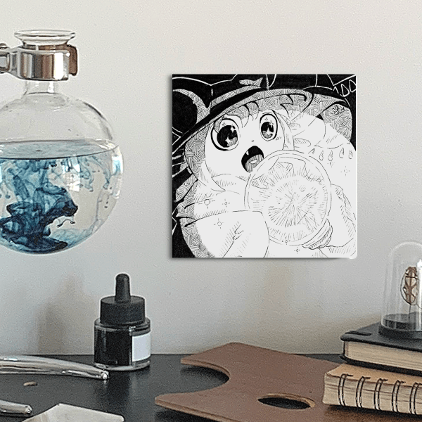Affiche 15x15 Jeu vidéo | Relique de lumière