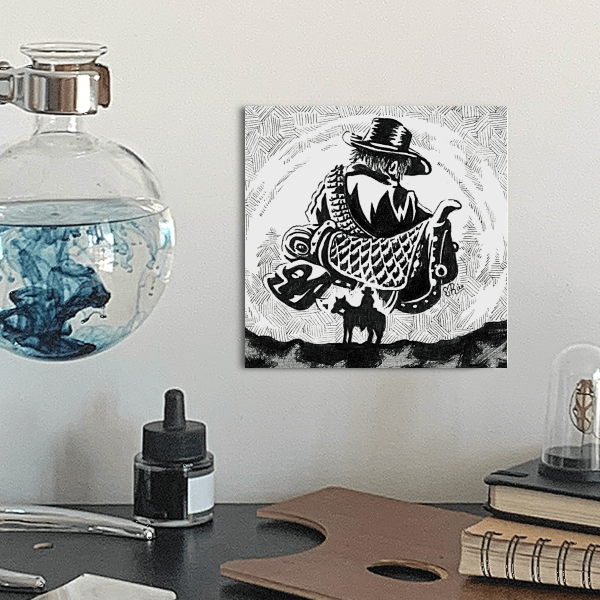 Affiche 15x15 Jeu vidéo | Voyage américain