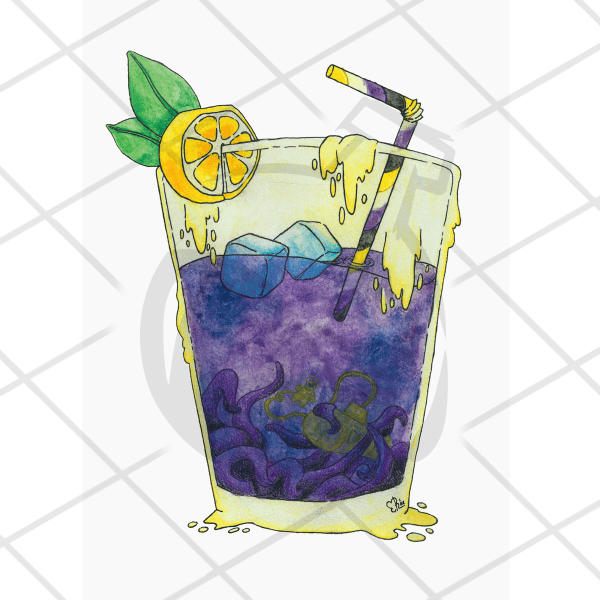 Lot affiches A4 LGBTQ+ | Cocktail Glass